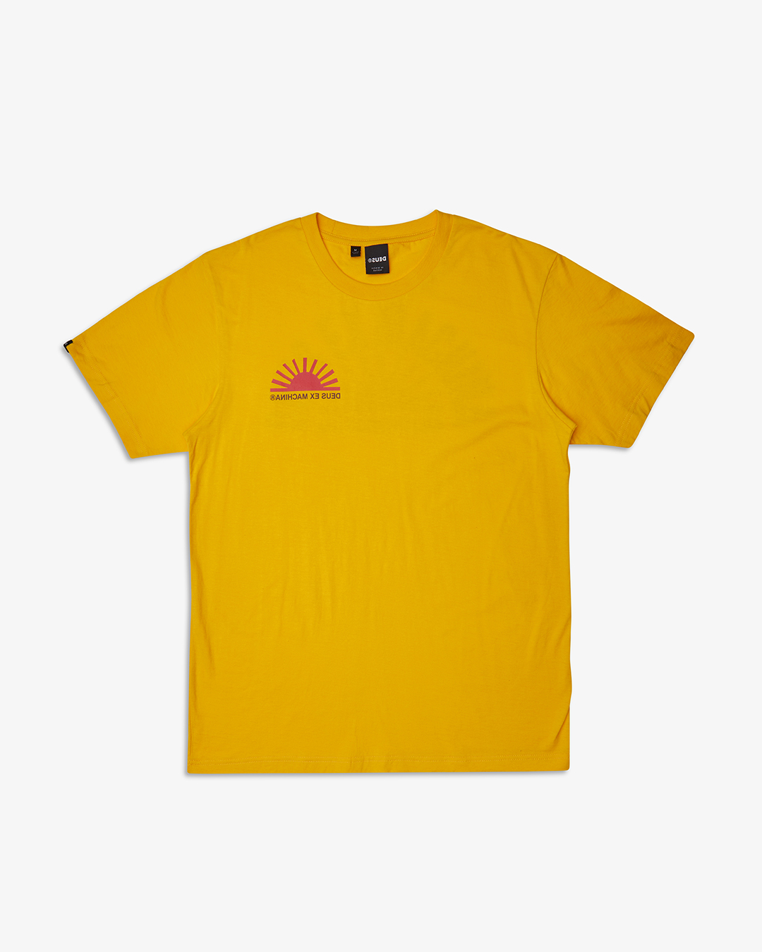Deus ex machina tshirt - Sunflare tee spectra - jaune