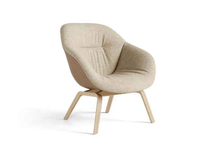 Hay fauteuil lounge - Lounge chair -  AAL83 Duo Soft - Bolgheri / Cuir