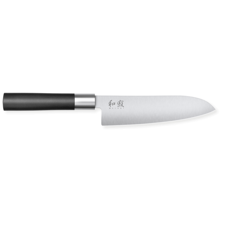 Couteaux de cuisine japonais Kai - Santoku - Wasabi Black - 16,5cm