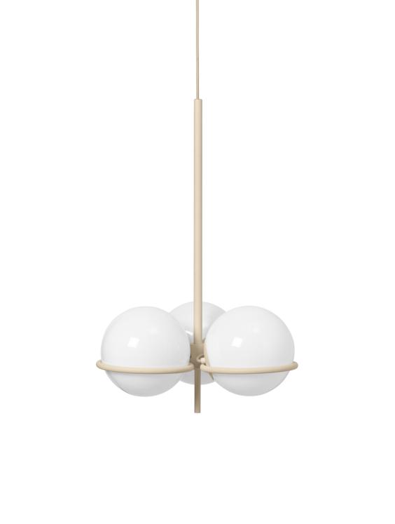 Ferm Living suspension lampe - Era Chandelier - Blanc