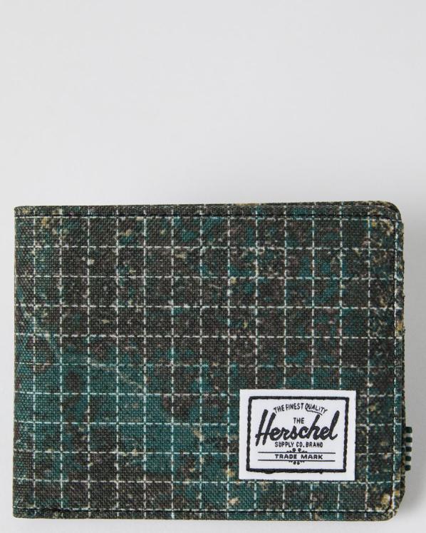 Herschel porte carte - Roy - forest grid