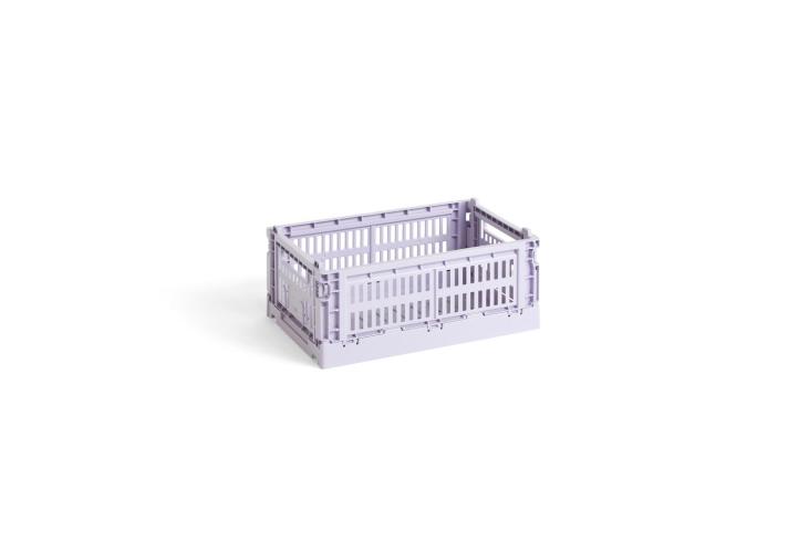 Hay caisse de rangement - Colour crate - Small - Lavande