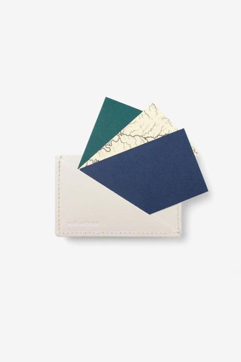 Triangle Wallet - White
