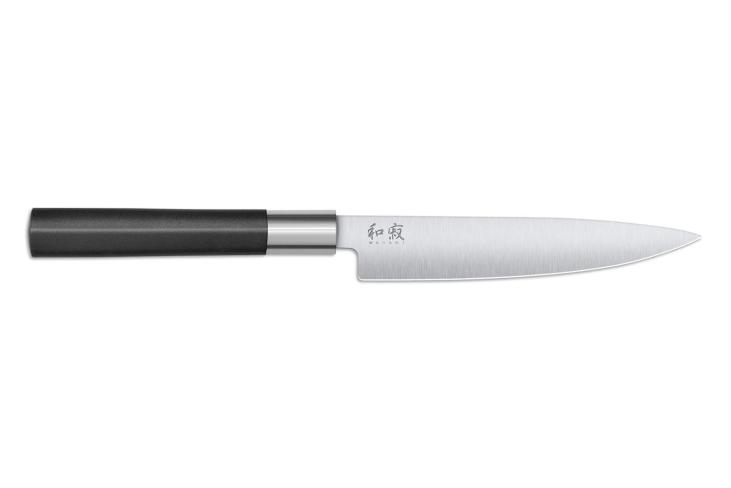 Couteau japonais Kai - Utilitaire - wasabi Black - 15cm
