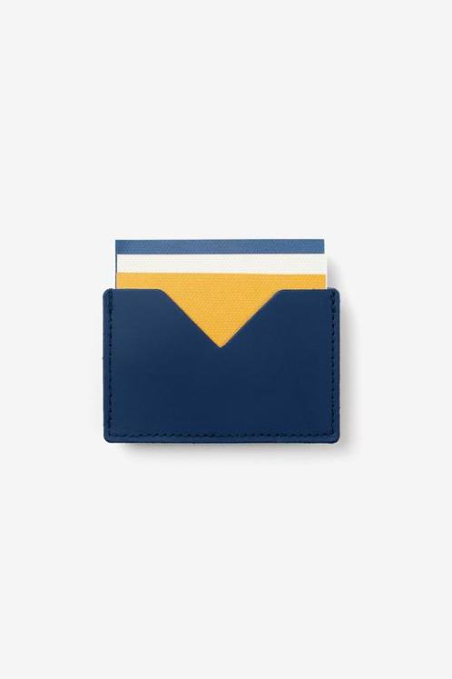 Triangle Wallet - Navy