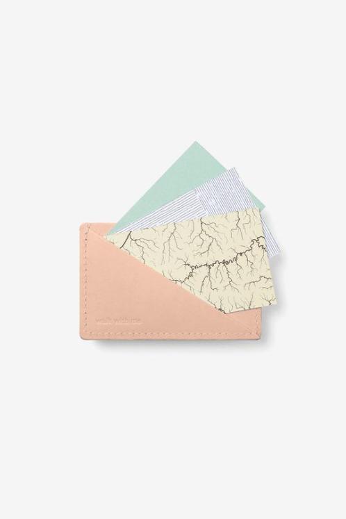 Triangle Wallet - Camel