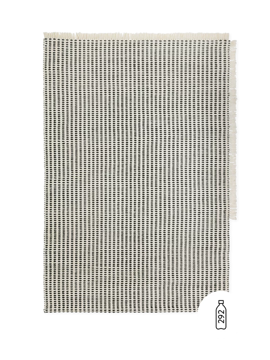 Ferm Living Tapis - Way Rug - Off-White/Blue