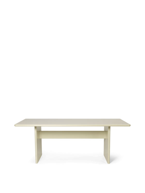 Ferm Living Table à manger -  Rink Dining Table - Small - Eggshell