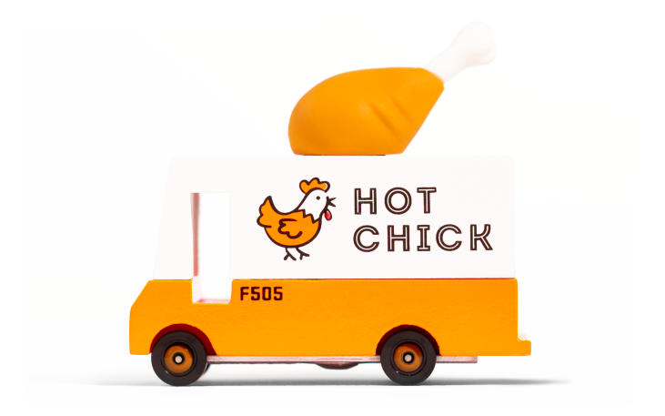 Candylab toys Camion en bois - Hot Chick Van