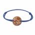 Bracelet cordon - médaillon bois - DWYT - L'Alpin
