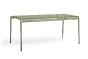 Hay table d'extérieur rectangulaire - 170 cm - Palissade couleur : Vert
