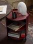 Ferm Living Table de rangement roulante - Eve storage - rouge acajou - Mahogany