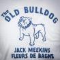 Fleurs de bagne T-shirt- The old Bulldog - Blanc
