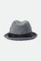 Brixton chapeau - Gain Fedora - Dark heather grey