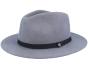 Brixton chapeau - Messer Packable Fedora - Grey