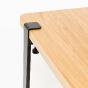 Tiptoe Pied de table basse 43cm - Noir Graphite