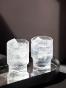 Ferm Living verre à eau - Ripple Glasses - Set de 4 - Clear
