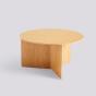 Hay table basse - table d'appoint - Slit Table Wood - Round Ø65 - Naturel