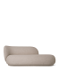 Ferm Living canapé divan ouverture à droite - rico divan Qualité de tissus et couleurs : Boucle - Sable