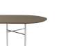 Ferm Living Plateau pour table - mingle Ovale - 150 - Chêne couleur : Chêne foncé