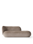 Ferm Living canapé divan ouverture à droite - rico divan Qualité de tissus et couleurs : Faded - Beige