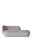 Ferm Living canapé divan ouverture à droite - rico divan Qualité de tissus et couleurs : Faded - Concrete