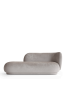 Ferm Living canapé divan ouverture à gauche - rico divan Qualité de tissus et couleurs : Faded - Concrete