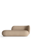 Ferm Living canapé divan ouverture à gauche - rico divan Qualité de tissus et couleurs : Brushed - Sable