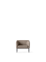 Ferm Living fauteuil - Turn Qualité de tissus et couleurs : Pasadena - Sable/Noir