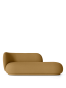 Ferm Living canapé divan ouverture à droite - rico divan Qualité de tissus et couleurs : Laine boucle - Varech Sucre