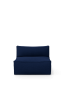 Ferm living Catena sofa - Catena center large Qualité de tissus et couleurs : Laine boucle - Marine