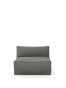Ferm living Catena sofa - Catena center large Qualité de tissus et couleurs : Laine boucle - Gris