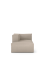 Ferm living Catena Sofa - Catena chaise longue gauche large Qualité de tissus et couleurs : Hot madison - sable