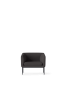Ferm Living fauteuil - Turn Qualité de tissus et couleurs : Cyber - Dark Grey