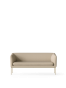 Ferm Living canapé 2 Places - Turn 2 Qualité de tissus et couleurs : Hallingdal beige