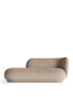 Ferm Living canapé divan ouverture à gauche - rico divan Qualité de tissus et couleurs : Faded - Sable
