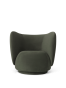 Ferm Living fauteuil - Rico Qualité de tissus et couleurs : Rich Velvet - Vert