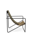 Ferm living fauteuil extérieur - Desert Lounge chair - Black Dune