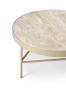 Travertine table - Large