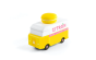 Candylab Toys Camion en bois - Yellow Macaron Van Citron