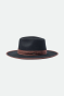 Brixton chapeau rigide - Reno fedora - Black/Brown